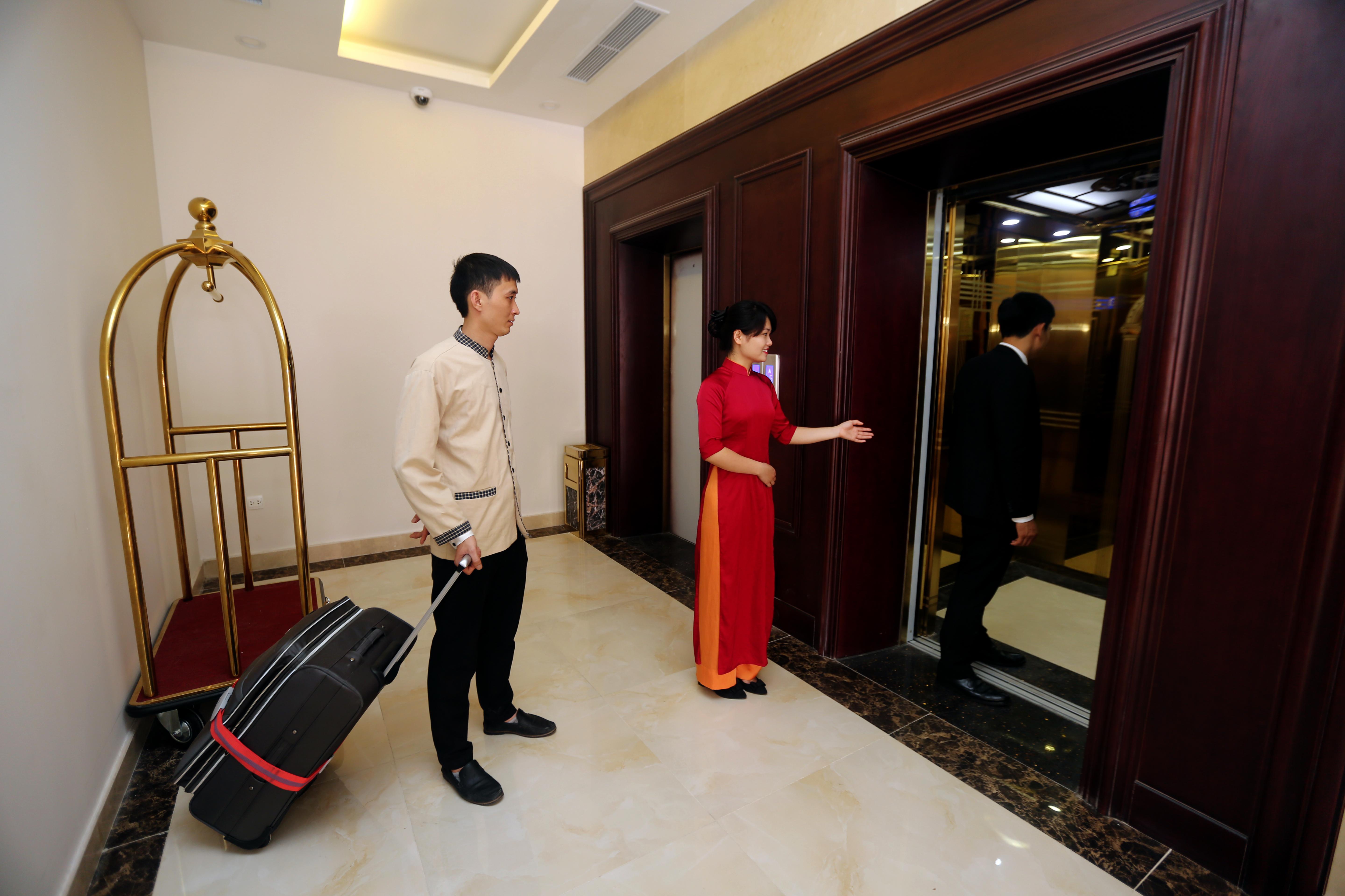 Lenid Hotel Tho Nhuom Hanoi Exterior foto