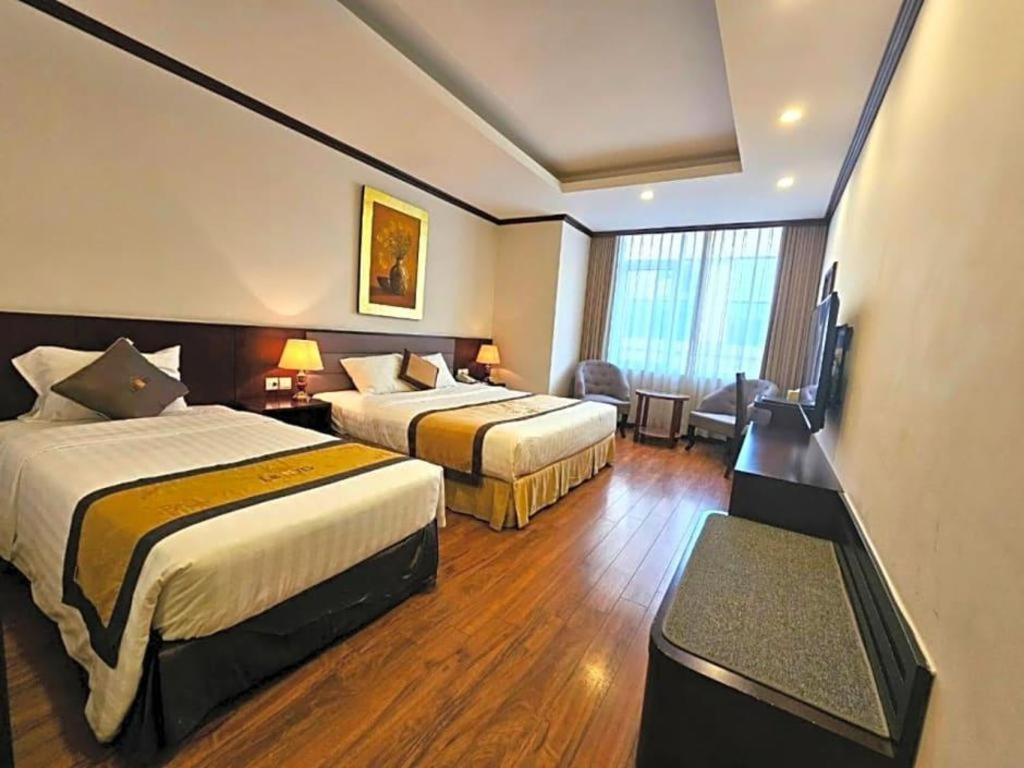 Lenid Hotel Tho Nhuom Hanoi Exterior foto