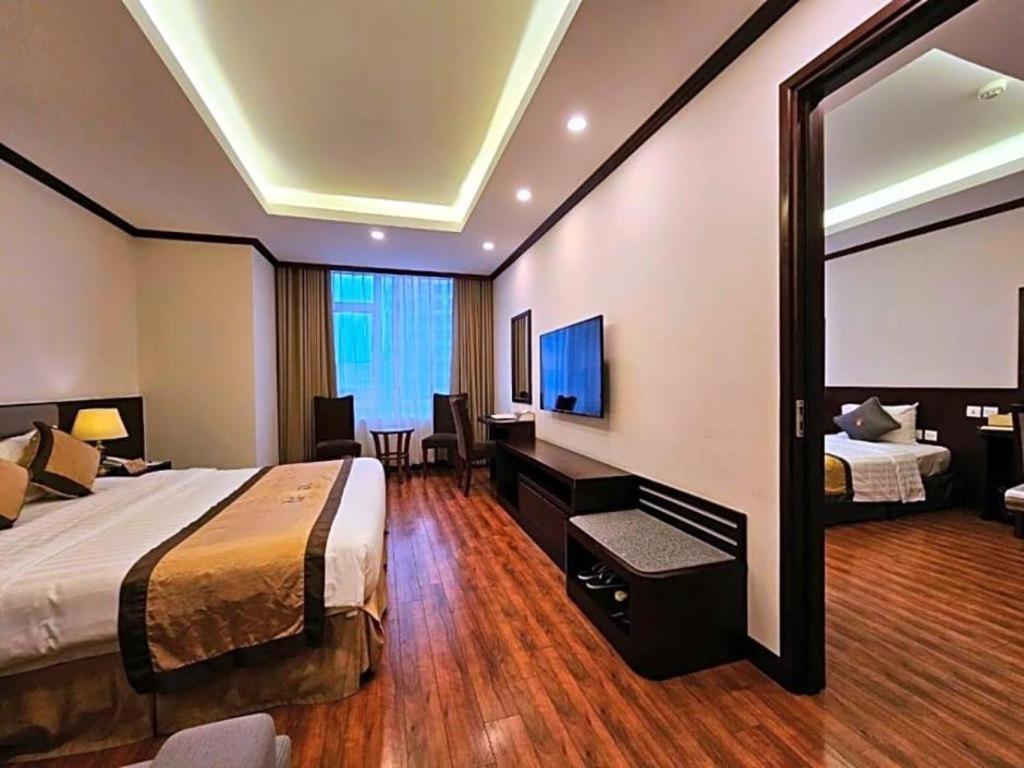 Lenid Hotel Tho Nhuom Hanoi Exterior foto