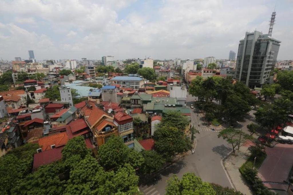 Lenid Hotel Tho Nhuom Hanoi Exterior foto