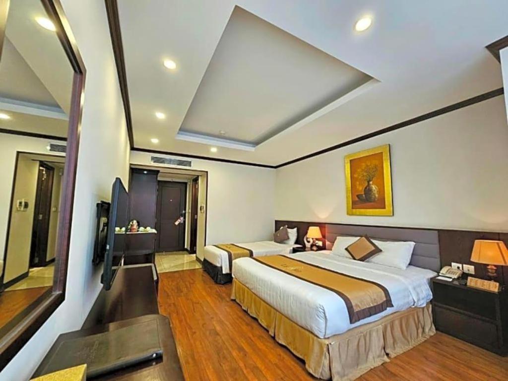 Lenid Hotel Tho Nhuom Hanoi Exterior foto