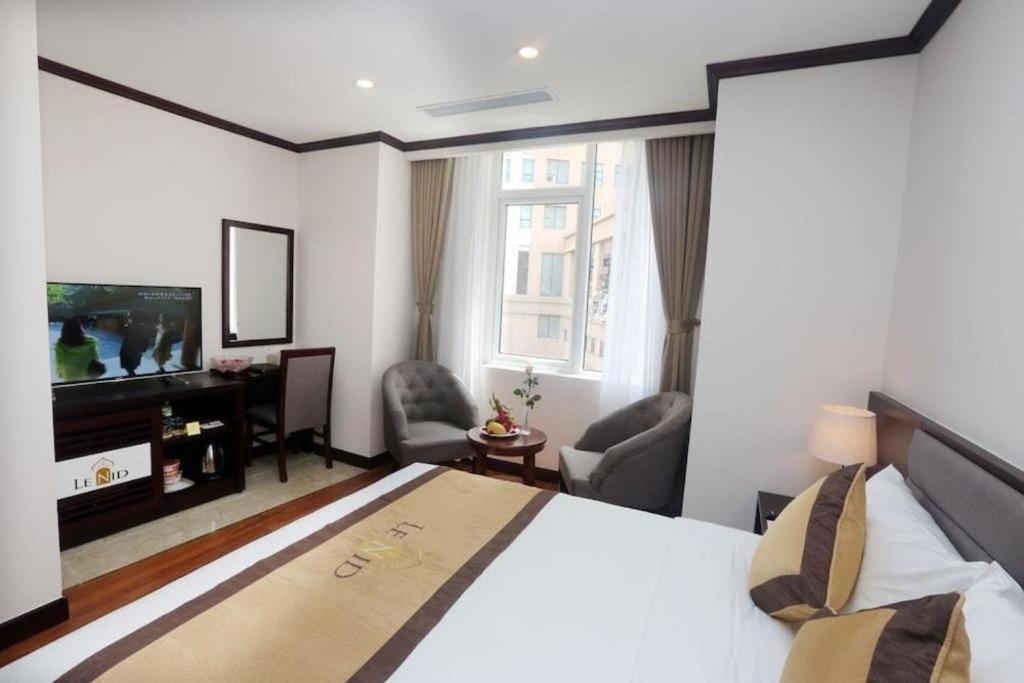 Lenid Hotel Tho Nhuom Hanoi Exterior foto